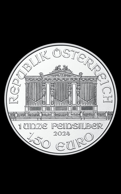 Moneda din Argint 1 uncie Filarmonica din Viena
