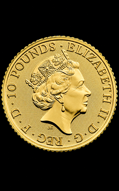 Moneda 1 uncie de Aur Britannia, Regina Elisabeta a II-a