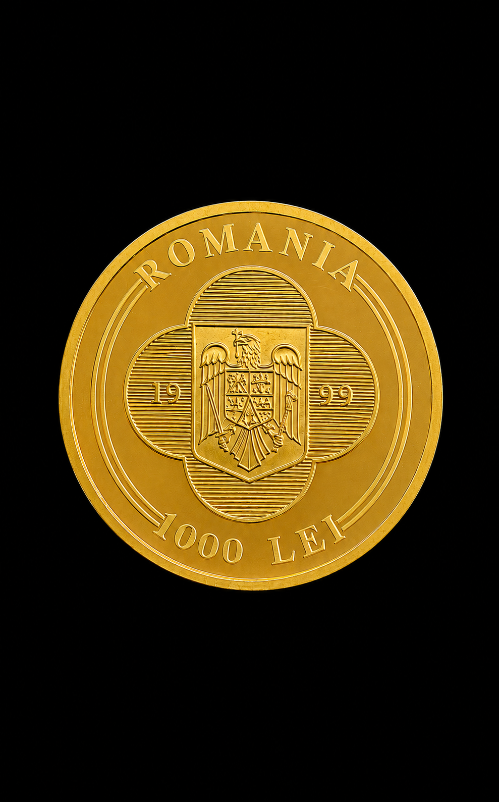 Monedă din aur 1000 Lei editie limitata