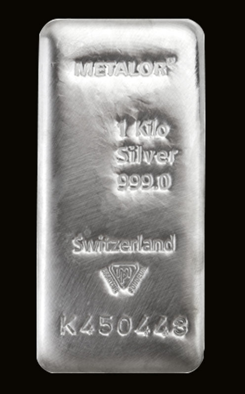 Lingou Argint 1 kg Metalor