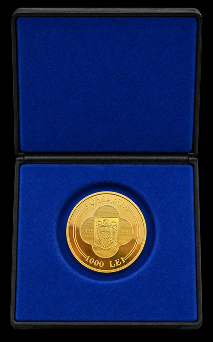 Monedă din aur 1000 Lei editie limitata