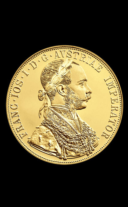 Monedă Aur 4 Ducați Franz Iosef