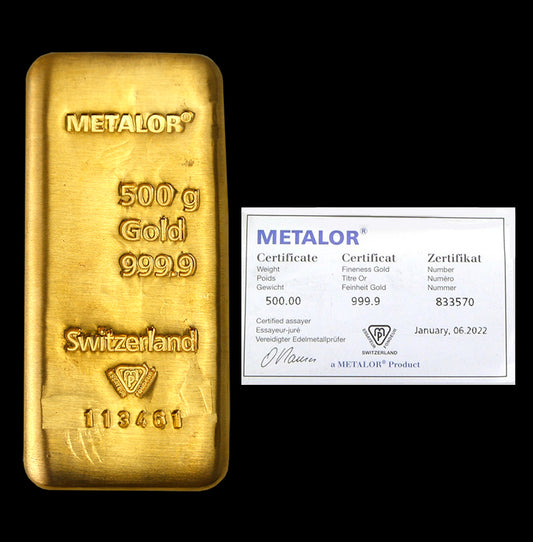 Lingou 500 gr Metalor