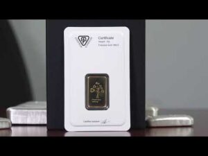 10 gram bar, 999.9 purity, Metalor Switzerland