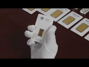 2 gram bar, 999.9 purity, Metalor Switzerland