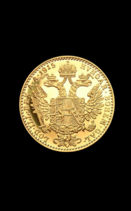 1 Ducat Franz Joseph gold coin - back