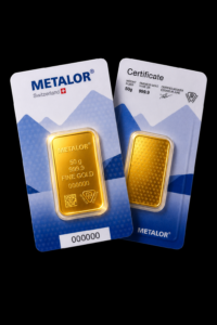 50 g Metalor Gold Bar